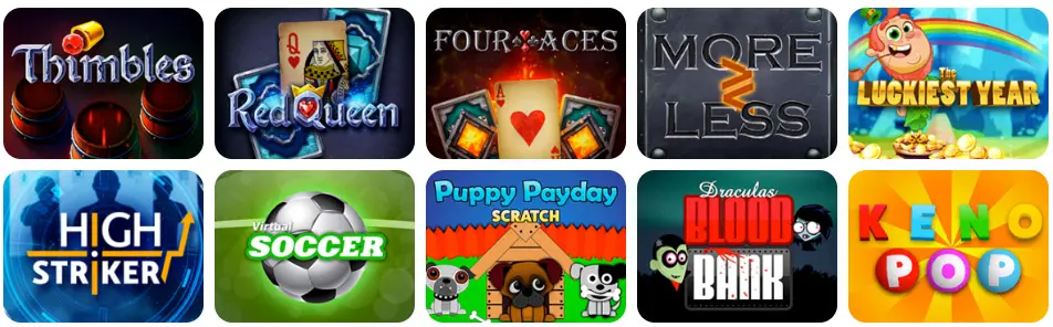 Jeux en ligne GAMING CLUB CASINO