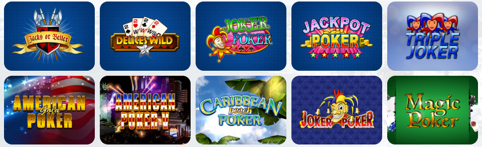 Video Poker GAMING CLUB CASINO