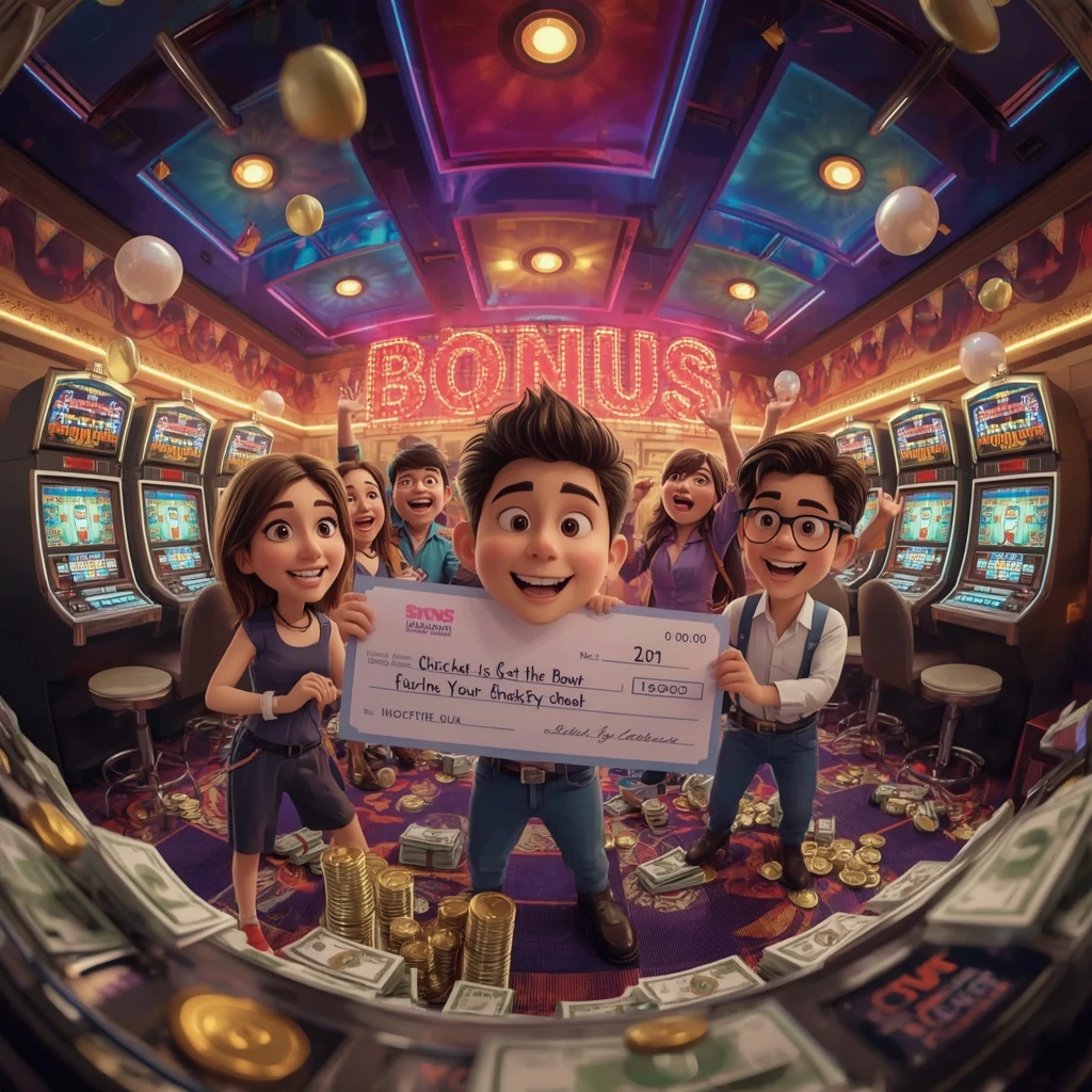 bonus dans les mains d'un homme au casino GAMING CLUB CASINO