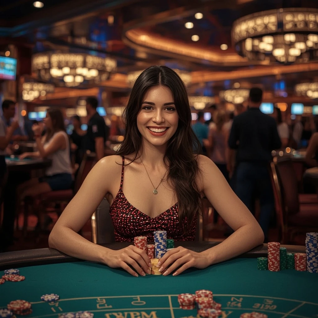 bonus dans les mains de l'homme au casino GAMING CLUB CASINO