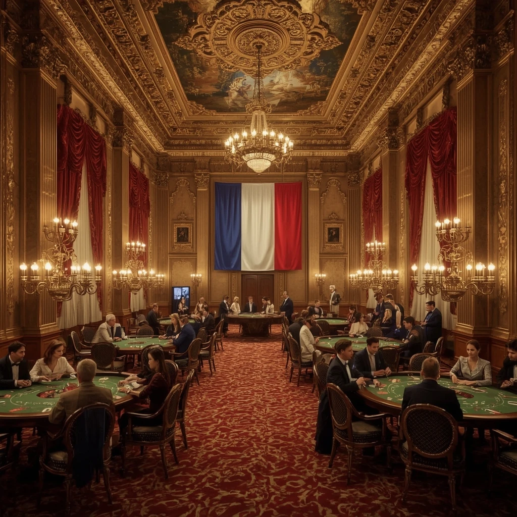 Le casino et le drapeau français GAMING CLUB CASINO
