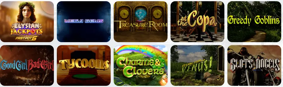 Les Jackpots au GAMING CLUB CASINO